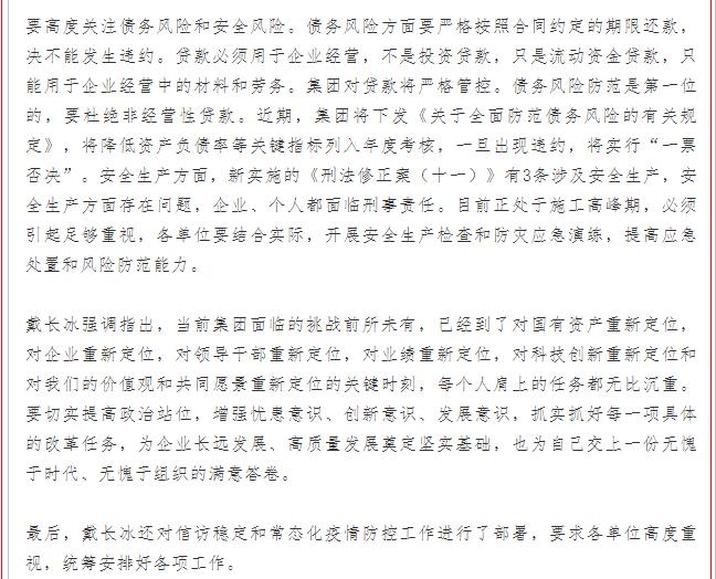 集團(tuán)召開國企改革三年行動工作推進(jìn)會(圖5)