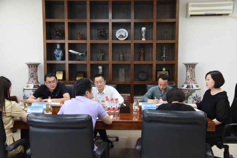 轉(zhuǎn)變思想 砥礪奮進 強企富民——省建科院領(lǐng)導(dǎo)赴省建筑設(shè)計院開展交流座談(圖1)